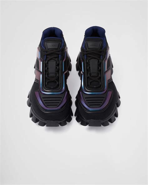 prada cloudbust all black|prada black cloudbust thunder sneakers.